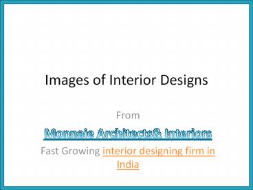 Top Interior Designers in Cochin