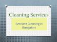 cleaning services (1) PowerPoint PPT Presentation