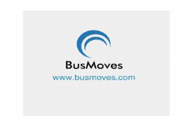 Elegant Bus Charter Services - Bus Moves