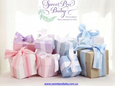Baby Hampers and Baby Gift Baskets in Australia