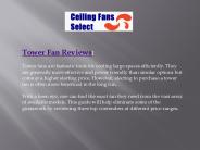 Best Tower Fan Reviews