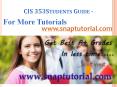 CIS 353 Learn/snaptutorial.com PowerPoint PPT Presentation