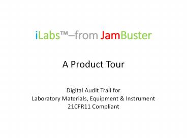 BioAsia 2016 Startup Showcase selects our iLabs software