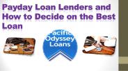 Best Payday Loan Lenders