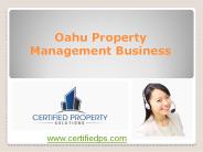 Oahu Property Management Business - www.certifiedps.com (1)