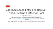 Confined Space Entry and Rescue Tripod--Rescue Protection Tool