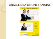 Oracle DBA Online Training hyderabad