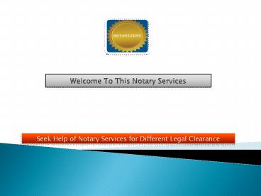 Notary Public - notarizers.ca