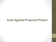 Loan against Property