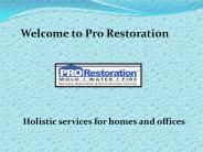 Fire Recovery Services, Fire Reconstruction Services