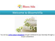 Cake Delivery in Bangalore