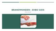 Brandwonden - Ehbo gids