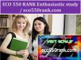 ECO 550 RANK Enthusiastic study / eco550rank.com PowerPoint PPT Presentation