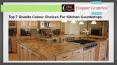 Top 7 Granite Colour Choices For Kitchen Countertops PowerPoint PPT Presentation