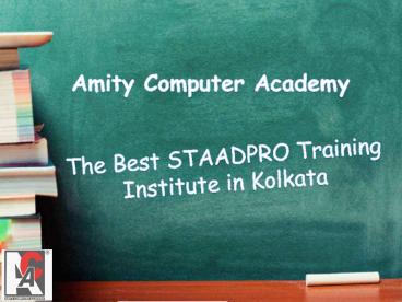 The Best STAADPRO Training Institute in Kolkata