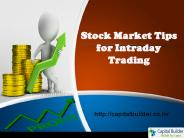 Stock Market Tips and Tricks | Capital Builder