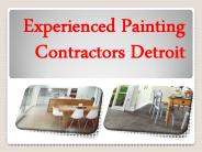 Experienced Painting Contractors Detroit
