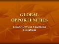 Study Abroad|Overseas Education Consultants|Foreign Education Consultants PowerPoint PPT Presentation