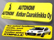 Autokorjaamo kotkassa