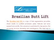 Brazilian Butt Lift