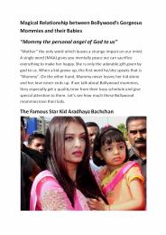 Be The Best Mummy Like these Bollywood Mummies!!