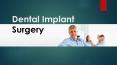 Dental Implant Surgery PowerPoint PPT Presentation