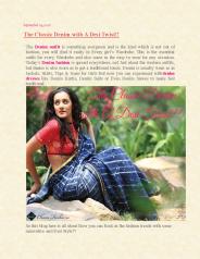 The Classic Denim with A Desi Twist!!