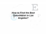 Diabetic Eye Exam in Los Angeles– On LA Optometry