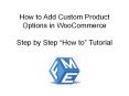 How to Add Product Custom Options in WooCommerce Using Plugin PowerPoint PPT Presentation