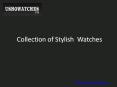 Collection of Stylish  Watches PowerPoint PPT Presentation