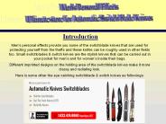 Ultimate store for Automatic Switch blade Knives