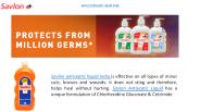 Health & Hygiene With Savlon Antiseptic Solutions