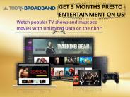 Relax with unlimited data - ThornBroadBand