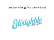 Delicious edoughble cookie dough