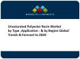 Unsaturated Polyester Resin Market worth USD 9.87 Billion USD by 2020 PowerPoint PPT Presentation