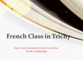 French Class In Trichy (1) PowerPoint PPT Presentation