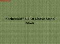 KitchenAid 4.5-Qt Classic Stand Mixer (1) PowerPoint PPT Presentation