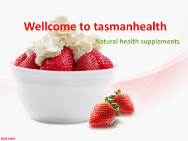 tasmanhealth.co.nz | Strawberry Powder