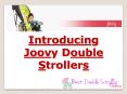 Bestdoublestroller-Joovy double strollers