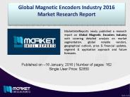 Global Magnetic Encoders Industry Forecast & Analysis (2016-2021)
