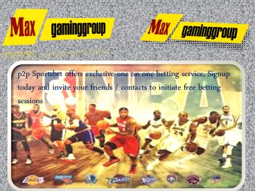 Online Bettine Game Server | Max Gaming Group