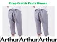 Drop Crotch Pants Women PowerPoint PPT Presentation