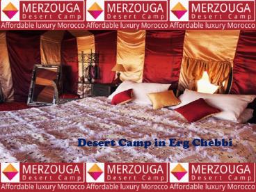 Desert Camp in Erg Chebbi