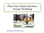 Plan Your Santa Barbara Dream Wedding