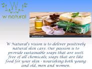 Best Natural Soap Presented By W Natural