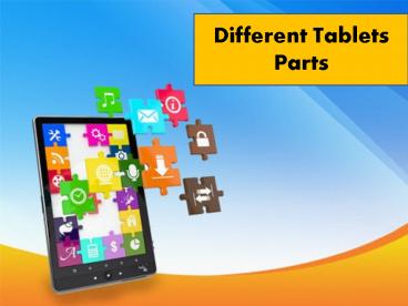 Different Tablet Repair Parts