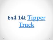 6x4 14t Tipper Truck