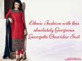 Ethnic Fashion with this absolutely Gorgeous Georgette Churidar Suit PowerPoint PPT Presentation