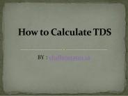 Check TDS Status Online