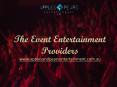 The Entertainment Agency PowerPoint PPT Presentation